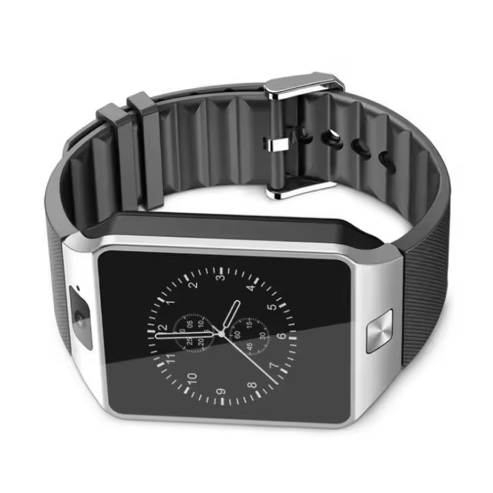 Smartwatch IPS Compatible Android iOS Phones Remote Control Answer Call Alarm Clock Calendar Calculator Silica Gel